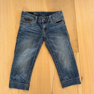 Kut from the Kloth Kate Lowrise Crop Capris So Low Size 0